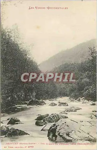 Cartes postales Ternuay (Hautes Saonne) les Gorges de l'Ognon Aux Etroitures Les Vosges Occidentales