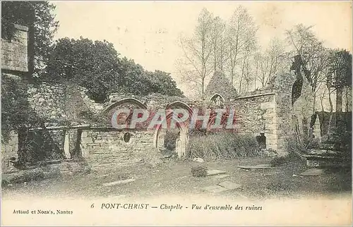 Cartes postales Pont Christ Chapelle Vue d'ensemble des ruines