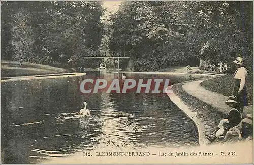 Cartes postales Clermont Ferrand Lac du Jardin des Plantes