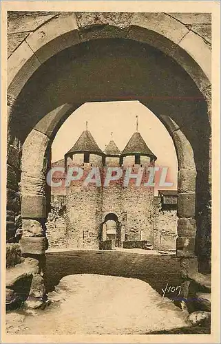Cartes postales Carcassonne La Cite Entree du Chateau
