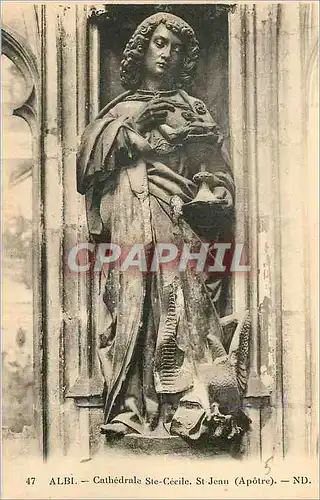 Cartes postales Albi Cathedrale Ste Cecile St Jean (Apotre)