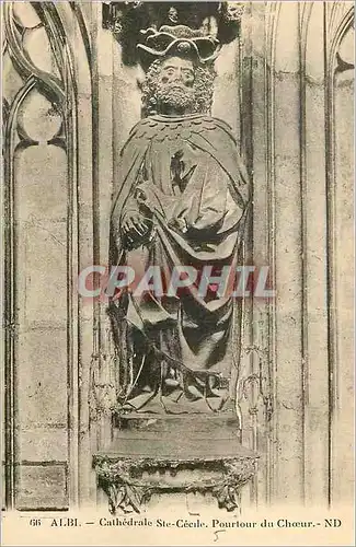 Ansichtskarte AK Albi Cathedrale Ste Cecile Pourtour du Choeur
