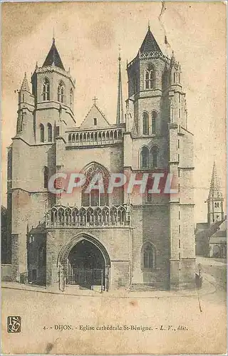 Cartes postales Dijon Eglise cathedrale St Benigne