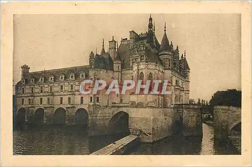 Cartes postales Chenonceau (I et L) Le Chateau Facade Nord Est