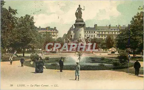 Cartes postales Lyon La Place Carnot