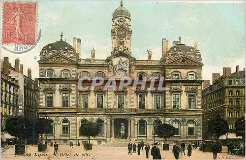 Cartes postales Lyon L'Hotel de ville