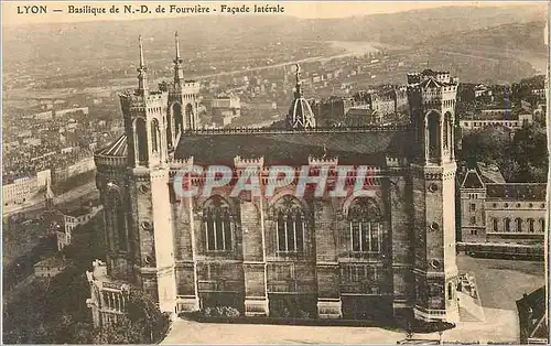 Ansichtskarte AK Lyon Basilique de N D Fourviere Facade Laterale