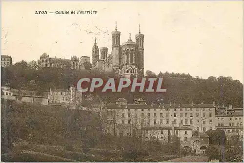 Cartes postales Lyon Colline de Fourviere