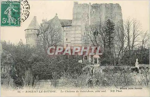 Cartes postales Nogent le Rotrou Le Chateau de Saint Jean Cote Sud