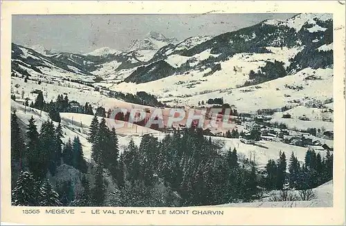 Ansichtskarte AK Megeve Le Val D'Arly et le Mont Charvin