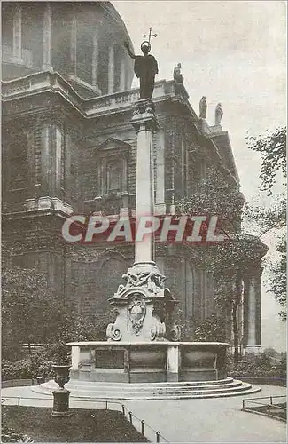 Ansichtskarte AK St Paul's Cathedral London Paul's Cross Memorial