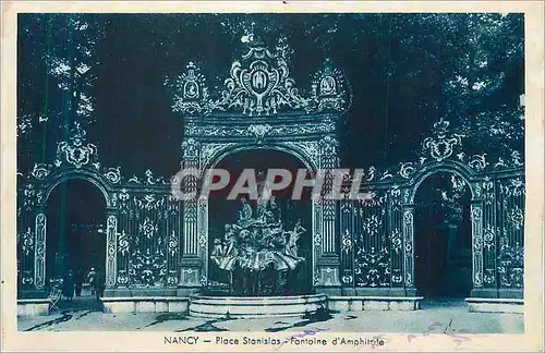 Cartes postales Nancy Place Stanislas Fontaine d'Amphitrite