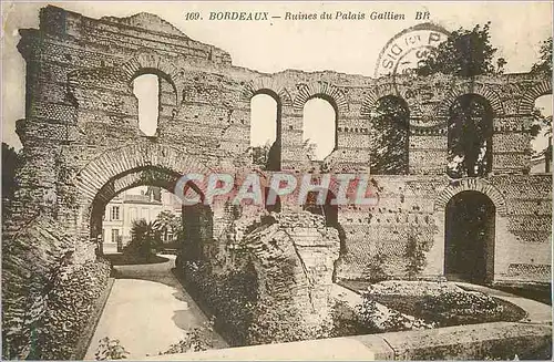 Cartes postales Bordeaux Ruines du Palais Gallien