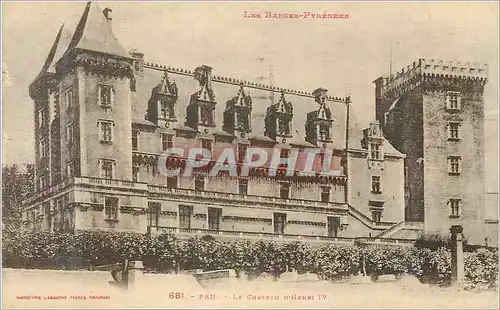 Cartes postales Pau Le Chateau d'Henri IV Les Basses Pyrenees