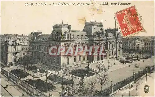 Ansichtskarte AK Lyon La Prefecture construite en 1885 par Louvier