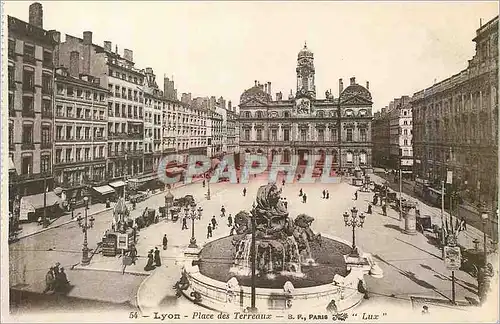 Cartes postales Lyon Place des Terreaux