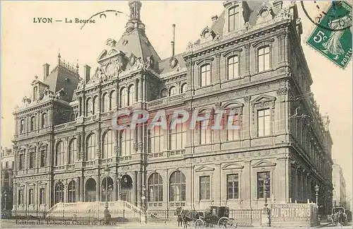 Cartes postales Lyon La Bourse