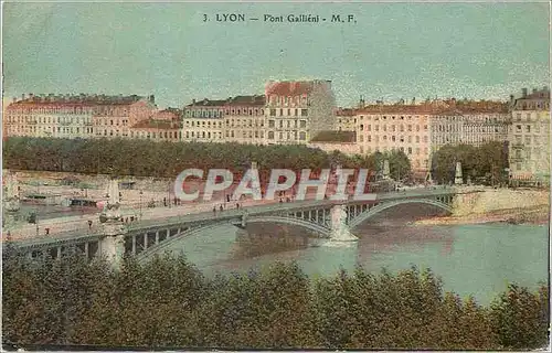 Ansichtskarte AK Lyon Pont Gallieni
