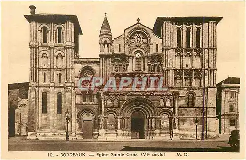 Cartes postales Bordeaux Eglise Sainte Croix (VIe siecle)