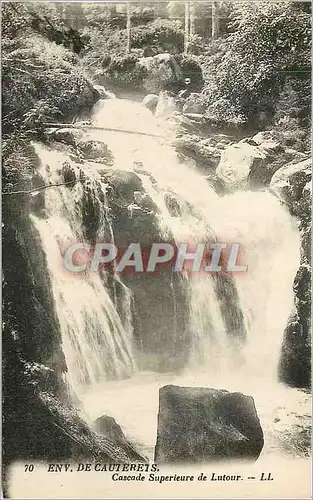 Ansichtskarte AK Env de Cauterets Cascade superieure de Lutour