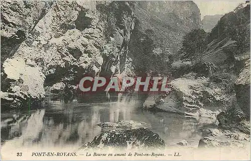 Cartes postales Pont en Royans La Bourne ne amont de Pont en Royans
