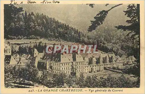 Cartes postales La Grande Chartreuse Ve generale du Couvent