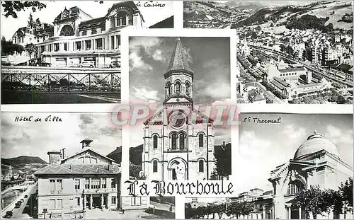 Cartes postales moderne La Bourboule (Puy de Dome) Hotel de ville Et thermal