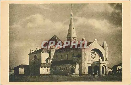 Cartes postales Dijon Sanctuaire Diocesain du Sacre Coeur Cote Nord J et G Barbier architectes Paris