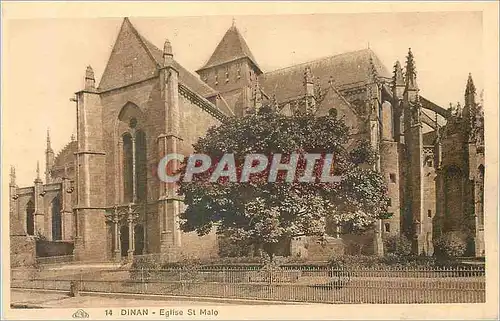 Cartes postales Dinan Eglise St Malo