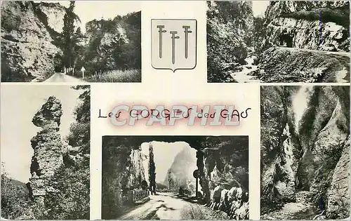 Cartes postales moderne Les Gorges des Gas (Drome) entre Chatillon et Glondage Paysages du Diois
