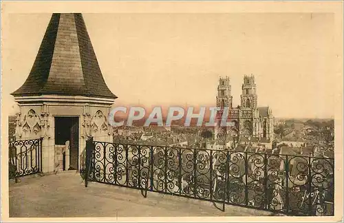 Cartes postales Orleans (Loiret) Vue generale vers la Cathedrale