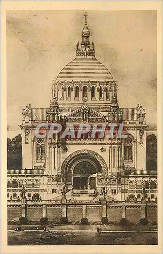Cartes postales La Basilique de Lisieux Facade et Dome