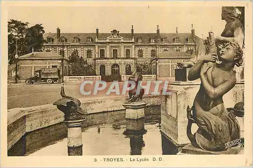 Cartes postales Troyes Le Lycee