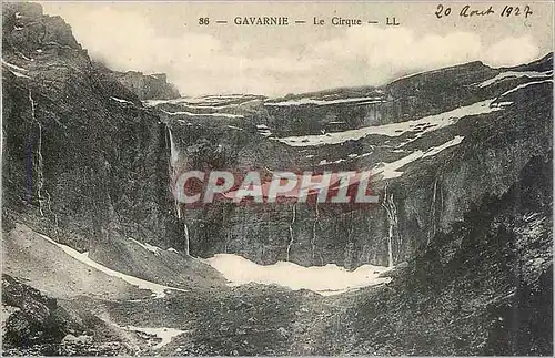 Cartes postales Gavarnie Le Cirque
