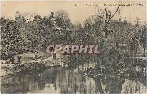 Cartes postales Beziers Plateau des Portes Not des Cygnes