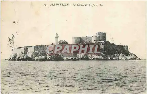 Cartes postales Marseille Le Chateau d'If