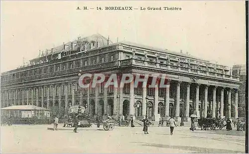 Cartes postales Le Bordeaux le Grand Theatre