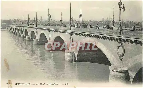 Cartes postales Bordeaux Le Pont de Bordeaux
