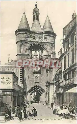 Cartes postales Bordeaux Le Tour de la Grosse Cloche Maison Riquard Magot
