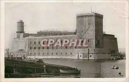 Cartes postales Marseille Le Fort st Jean