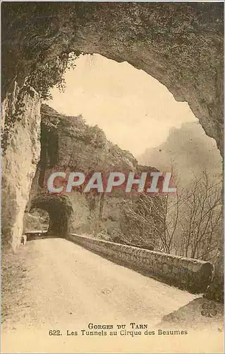 Ansichtskarte AK Gorges du Tarn Les Tunnels au Cirque des Beaumes