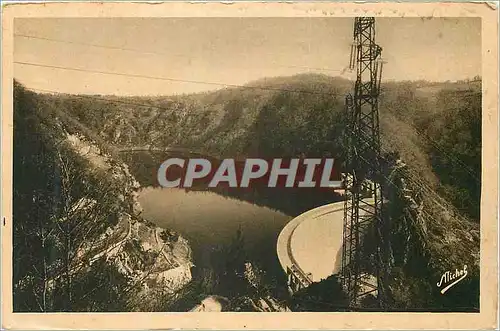 Ansichtskarte AK Gorges de la Haute Dordogne (Correze Cantal) Bort les Orgue Neuvie Ussel Mauriac Barrage de Mare