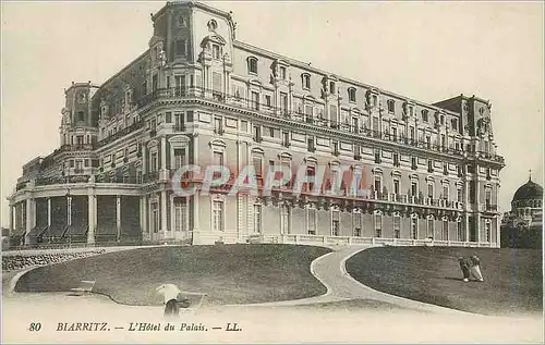 Cartes postales Biarritz L'Hotel du Palais