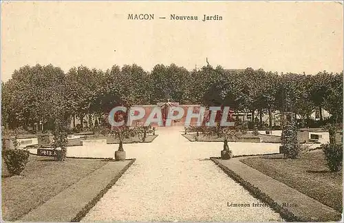 Cartes postales Macon Nouveau Jardin