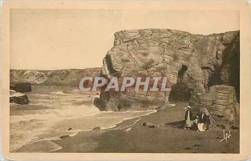 Ansichtskarte AK Presqu'ile de Quiberon Arche et Plage de Port Blanc