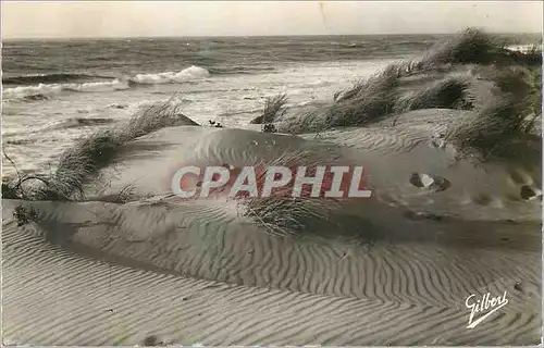 Moderne Karte Soulac sur Mer Les Dunes et l'Ocean