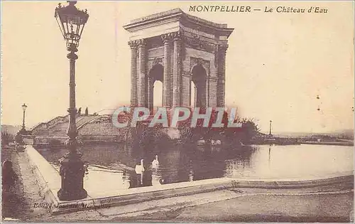 Cartes postales Montpellier Le Chateau d'Eau