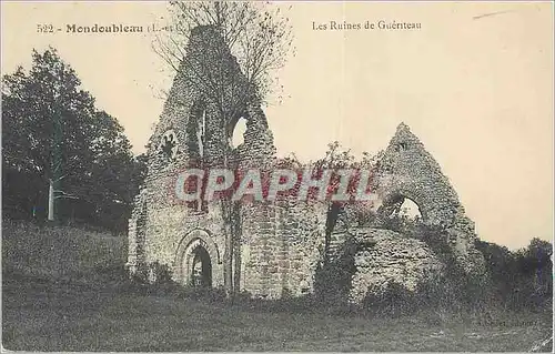 Cartes postales Mondoubleau (L et G) Les Ruines de Gueriteau