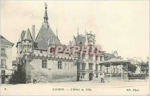 Cartes postales Saumur L'hotel de Ville