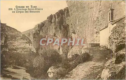 Ansichtskarte AK Gorges du Tarn L'Ermitage Saint Hilaire au Cirque des Beaumes